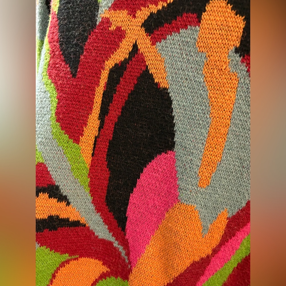 Farm Rio The Multicolor Dance Knit Sweater - Picture 4 of 7